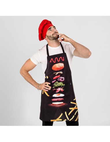 DELANTAL HAMBURGUESA 150160