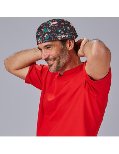GORRO PIRATA MICROFIBRA ESTAMPADA 400017