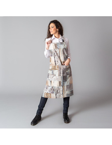 DELANTAL ESTAMPADO HEBILLA 95X75 CM...