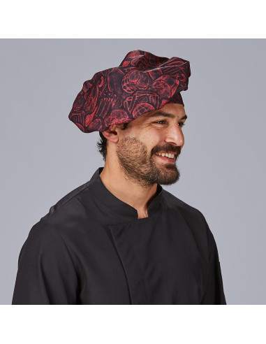 GORRO GRAN CHEF VELCRO ESTAMPADO 400016